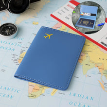 Premium PU Leather Passport Holder with Card Slots (1 Pc) - Justgrabit Inc.