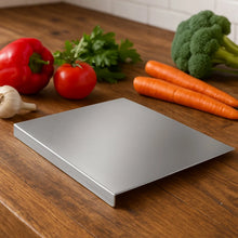 Premium Stainless Steel Anti - Bacterial Chopping Board for Kitchen (1 Pc) - Justgrabit Inc.