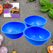 BPA Free Plastic Bowl Set for Cereal Salad Rice Soup Pasta Snack 3 Pc - justgrabit.in | Just Grab It