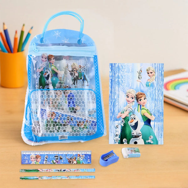 Stationery Kit for Kids - Stationery Set (6 Pcs Set / Mix Design) - Justgrabit Inc.