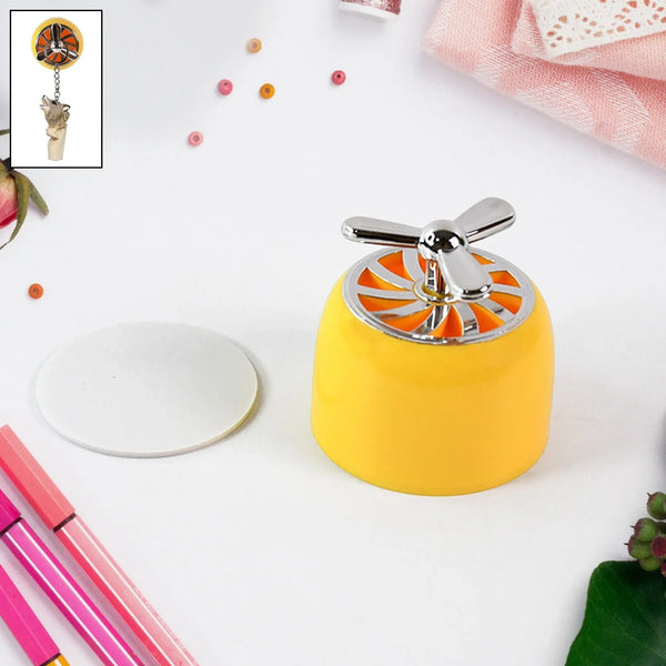 Stylish Mini Propeller Shape Car Dashboard Air Freshener, Also Hook (1 Pc) - Justgrabit Inc.