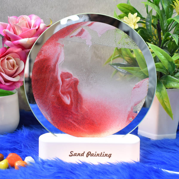 3D Liquid motion Display With LED Light (1 Pc) - justgrabit.in | Just Grab It