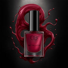 OG Beauty Premium Scarlet Red Metallica Nail Polish (1 Pc / 10 ML) - justgrabit.in | Just Grab It