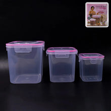 Kitchen Storage Container Set Of 3 Pcs (250, 500, 1000 ML) - Justgrabit Inc.