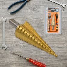 Step Drill Bit For Metal, High - Speed Steel Step Drill Bit (1 Pc / 4 - 32 MM) - justgrabit.in | Just Grab It