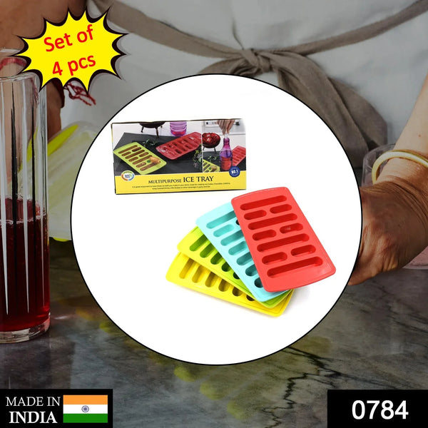 4 - Piece Fancy Ice Tray – Versatile Household Ice Maker - Justgrabit Inc.