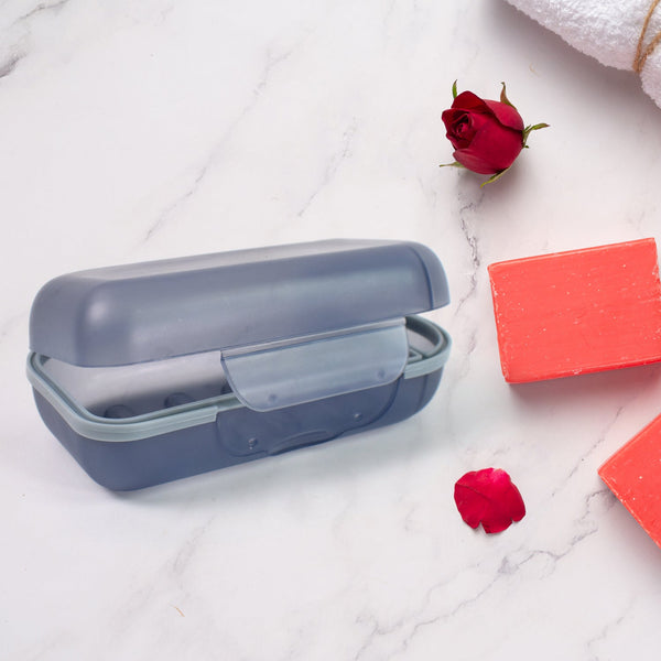 Travel Soap Container, Soap Travel Case with Lid ,Sabudani (1 Pc) - justgrabit.in | Just Grab It