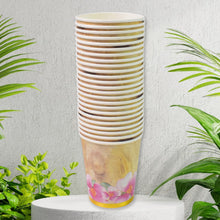 Disposable Paper Cups, Disposable Tea, Coffee Cups (24 Pcs Set / Mix Color & Design) - justgrabit.in | Just Grab It