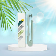 Modern Wall Rack: Round Hook Towel Holder (Durable Plastic, 1 Pc) - justgrabit.in | Just Grab It