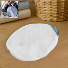 Premium Round Mesh Bra Wash Bag with Zipper for Washing Machine (1 Pc / Mix Size & Design) - Justgrabit Inc.
