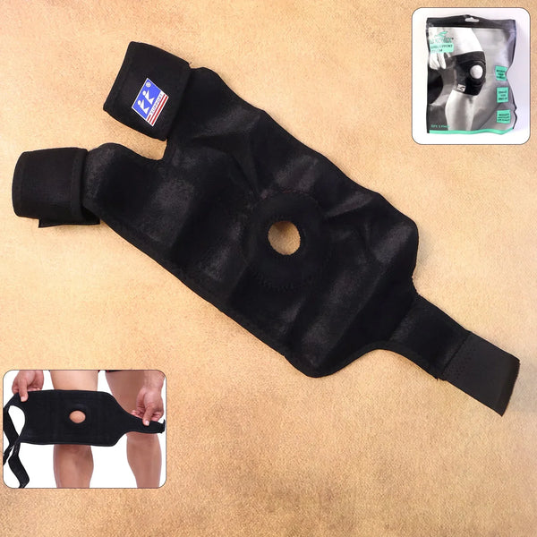 Adjustable Elastic Knee Support Brace (1 Pc) - justgrabit.in | Just Grab It