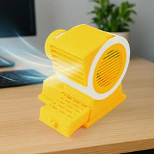 Mini Dual - Blade Portable USB Table Fan - Justgrabit Inc.