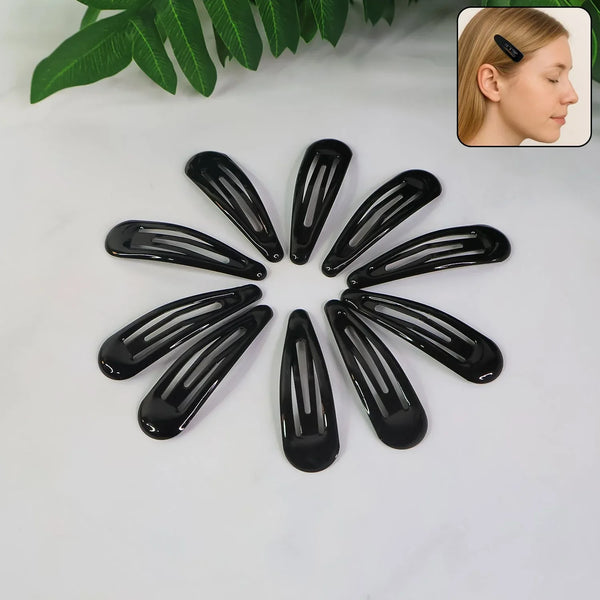 Metal Hair Clips Set (10 Pcs Set), Hair accessories - Justgrabit Inc.