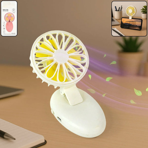 Mini USB Handheld Fan, Portable Rechargeable Mini Fan for Home, Office, Travel and Outdoor Use (1 Pc) - Justgrabit Inc.