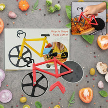 Bicycle Pizza Cutter (1 Pc): Stainless Steel, Unbreakable Handle - Justgrabit Inc.