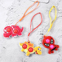 Silicone Push Pop Bubble Fidget Toy Keychain (1 Pc) - Justgrabit Inc.