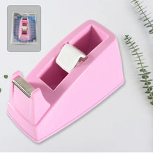 Plastic Tape Dispenser Cutter for Home Office use, Tape Dispenser for Stationary, Tape Cutter Packaging Tape School Supplies (1 pc / 300 Gm) - Justgrabit Inc.