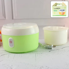 Green Electric Yogurt Maker used in all kinds of household and kitchen places for making yoghurt. - Justgrabit Inc.