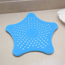 Star Shape Suction Cup Kitchen Bathroom Sink Drain Strainer Hair Stopper Filter, Star Shaped Sink Filter Bathroom Hair Catcher, Drain Strainers Cover Trap Basin (1 Pc) - Justgrabit Inc.
