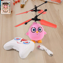 Electroplay Flying Bird RC Toy with LED & Remote Control – Pink Owl Design (1 Set) - Justgrabit Inc.
