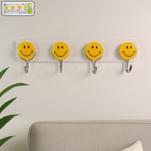 Multipurpose Self - Adhesive 4 hooks for wall Hook (1 Pc) - justgrabit.in | Just Grab It