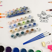 Paint by Number Kits 2 Set 19 Number Color, 6 paint brushes (2 Set) - justgrabit.in | Just Grab It