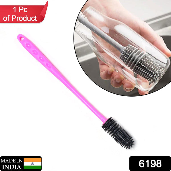 Long Bottle Cleaning Brush for Washing Water Bottle, Narrow Neck Containers - justgrabit.in | Just Grab It