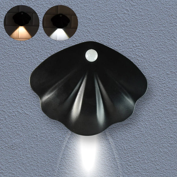 Shell - Shaped Motion Sensor Night Light - justgrabit.in | Just Grab It