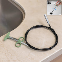 Flexible Spring Drain Cleaning Tool with Hand Grip (1 Pc / 157 Cm) - justgrabit.in | Just Grab It