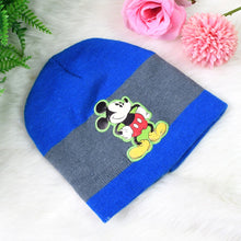 Cap for Winter Woolen Knitted Black Inside Fur Caps (1 Pc / Mix Design & Color) - justgrabit.in | Just Grab It