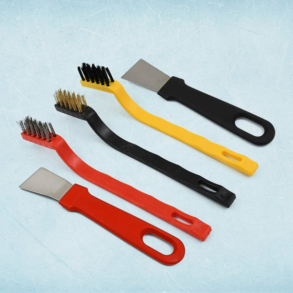 Wire Brush and Scraper Set (5 Pcs Set) - Justgrabit Inc.