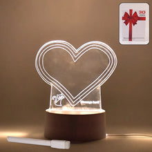 Creative Visualization Lamp 3D Acrylic Decorative Lamp With Pen - Justgrabit Inc.