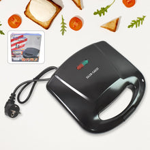 Sandwich Maker, Makes 2 Square Shape Sandwich | Non - Stick Plates| Easy to Use with Indicator Lights - Justgrabit Inc.
