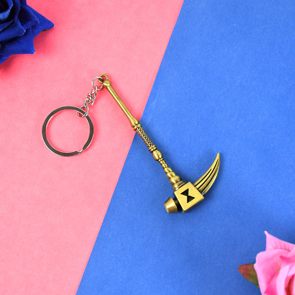 Metal Hammer Shape Keychain (1 Pc) - justgrabit.in | Just Grab It