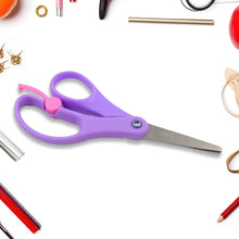 Multipurpose Scissors | Comfort Grip Handle And Stainless Steel Blades (1 Pc / Mix Color & Design) - justgrabit.in | Just Grab It
