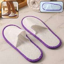 Hotel & Spa Soft Slippers ( 28 × 11 Cm, 1 Pair) - justgrabit.in | Just Grab It
