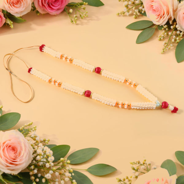 Traditional Decorative Pooja Gajra Garland (1 Pc) - justgrabit.in | Just Grab It