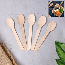 160mm Wooden Spoon – 30 Pcs Pack - justgrabit.in | Just Grab It