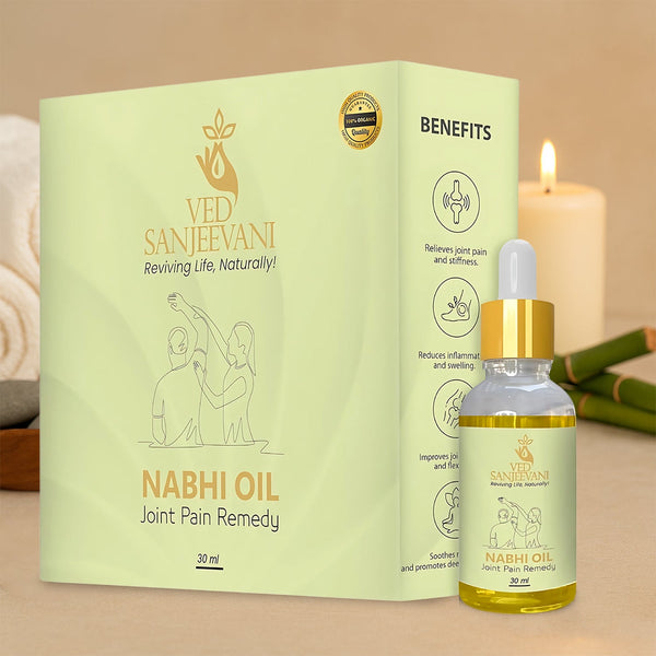 Ved Sanjeevani Nabhi Oil for Joint Pain Relief (30ML / 1 Pc) - justgrabit.in | Just Grab It