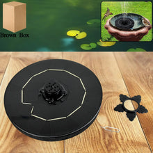 Solar - Powered Floating Water Fountain Pump Kit - Justgrabit Inc.