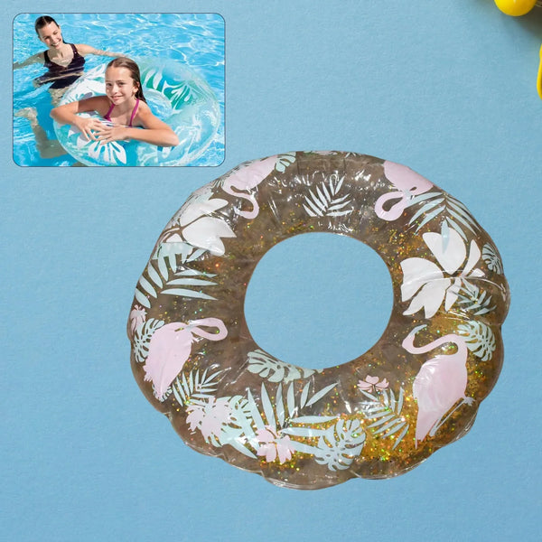 Swim Ring, For Adults, Conveniently Portable, Feathers, Swimming Ring, For Water Play, For Beaches, Swimming, Summer Vacation, Women's, Men's Outdoor Swimming Beach Adults Pool Water Fun Toys (1 Pc) - Justgrabit Inc.