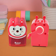 Cartoon Shaped Sharpener for Kids – Animal Shaped Pencil Sharpener (1 Pc) - justgrabit.in | Just Grab It