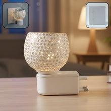 Premium Kapoor Dani Plug - In Star Cut Glass Aroma Diffuser Night Lamp (1 Pc) - justgrabit.in | Just Grab It