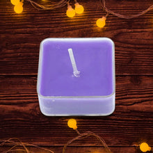 Smokeless Scented Acrylic Lavender Tealight Candles | Scented Acrylic Tealight Candle Set of 1 for Home Decoration and Celebrations | Long Burning Time Candle, Diwali (1 Pc / Mix Color) - Justgrabit Inc.