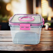 High Quality Plastic Food Storage Container Clear Washable Refrigerator Food Box Food Container Fruit Box Container with Lid (1400 ML) - Justgrabit Inc.