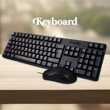 Wired USB Keyboard 107 Keys & Mouse Set (2 Pc Set) - justgrabit.in | Just Grab It