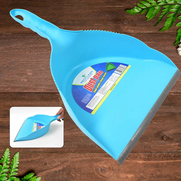 Heavy Plastic Dustpan with Handle, Supdi (1 Pc) - justgrabit.in | Just Grab It