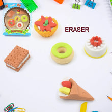 3D Fast Food Erasers Set, Cute Mini Colorful Erasers for Kids Gift & School (5 Pcs) - Justgrabit Inc.