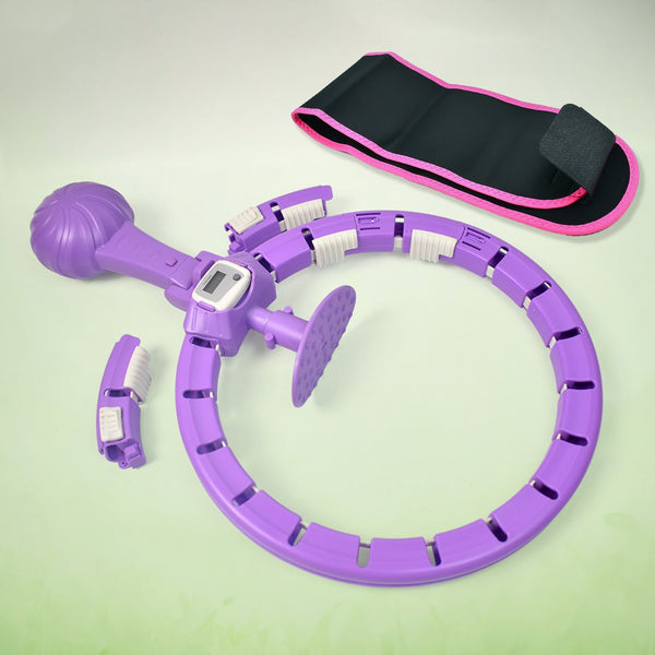 Smart Hula Hoops With Waist Support Belt (2 Pcs Set) - justgrabit.in | Just Grab It