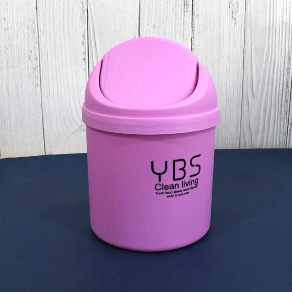 Mini Trash Can with Lid Small Tiny Trash Bin (18x13 Cm / 1 Pc) - justgrabit.in | Just Grab It